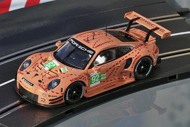 23886 Carrera Digital 124 Porsche 911 RSR Team Porsche GT M. Christensen K. Estre L. Vanthoor 24h Le Mans Nr.92 - 23886 im...