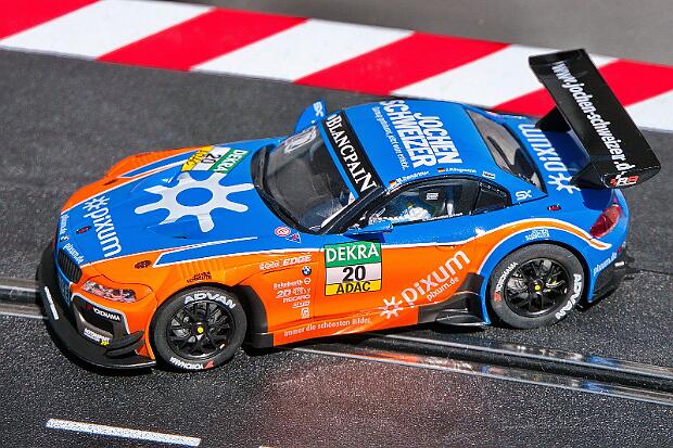 27512 Carrera Evolution BMW Z4 GT3 Schubert Motorsport Nr.20 Blancpain 2014, 27512, Umbau in D132