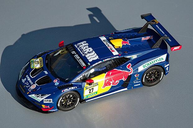 23985 Carrera Digital 124 Lamborghini Huracán GT3 Evo2 Abt-Sportsline Nr.27 - im Bestand